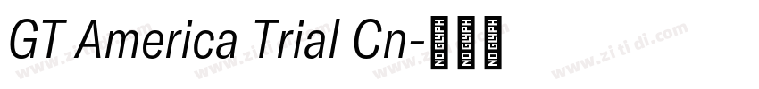 GT America Trial Cn字体转换 GT America Trial Cn字体转换